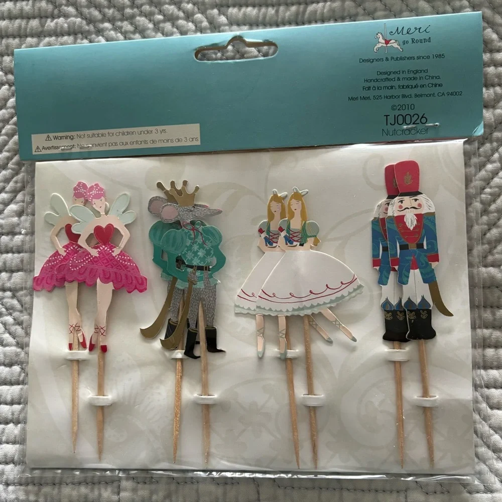 Meri Meri The Nutcraker Festive Party Picks (12)